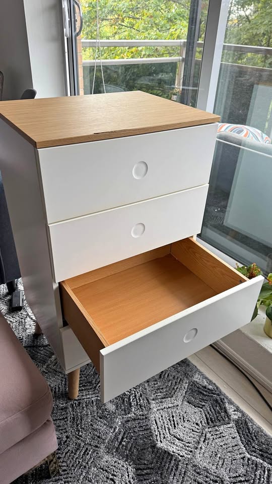 4 drawer Press open Cabinet