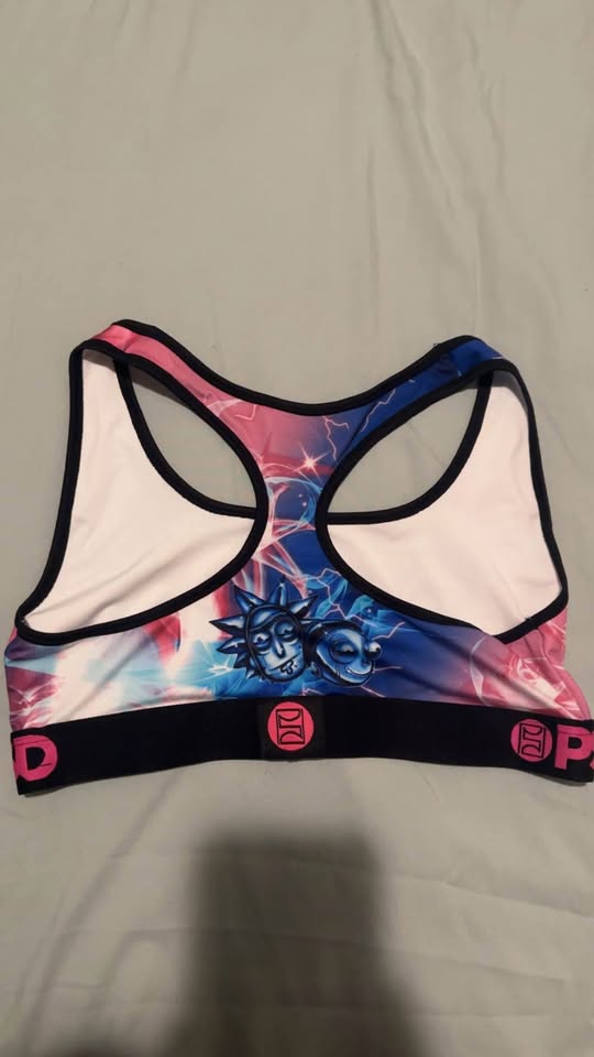 PSD Women’s Rick and Morty - Metal Logo Bra Size Large - photo 2