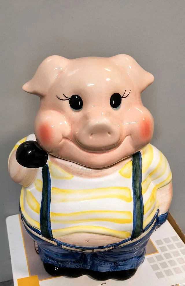 Cookie Jar Pig Vintage thumbnail