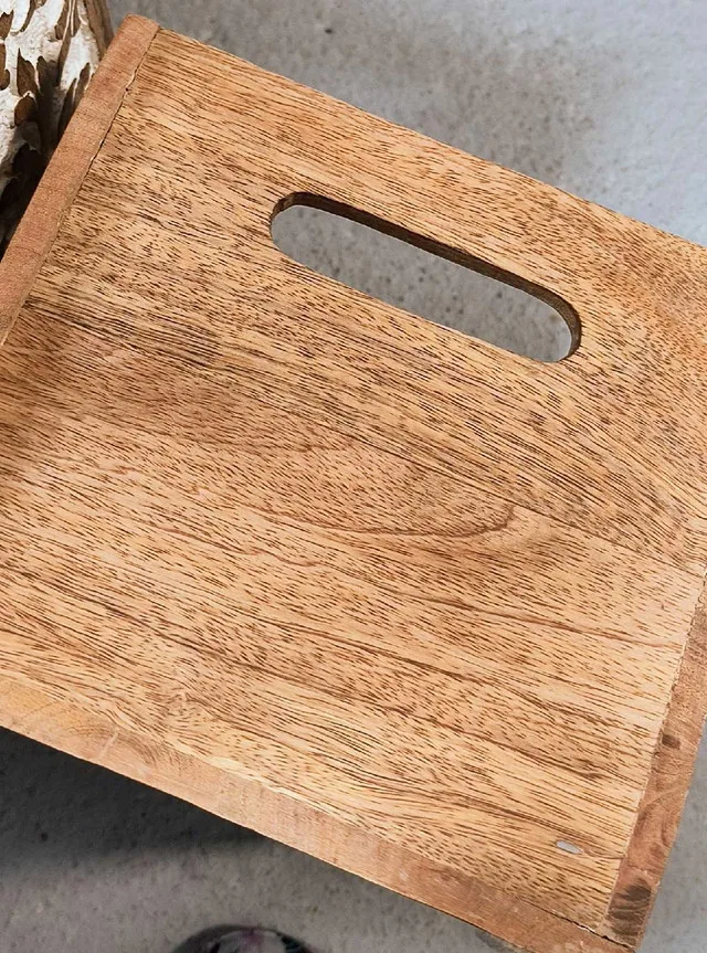 Wood Storage Boxes x2 (Large + Small) image indicator(6)