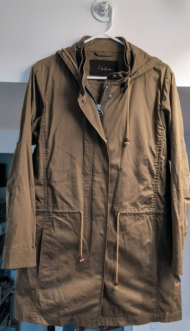 T. Babaton Aritzia Olive Green Lightweight Jacket - photo 2