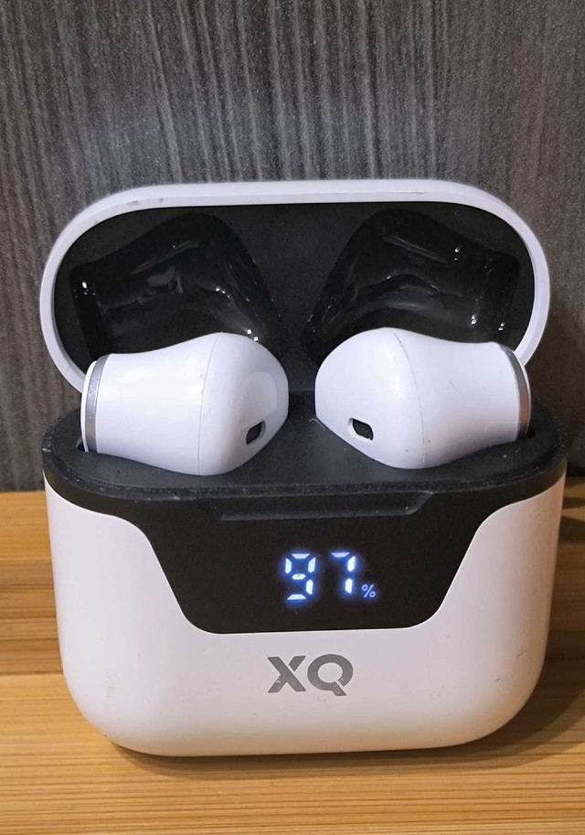 XQISIT TW200 True Wireless Earbuds (White)