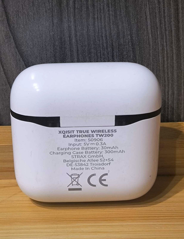 XQISIT TW200 True Wireless Earbuds (White) - photo 3