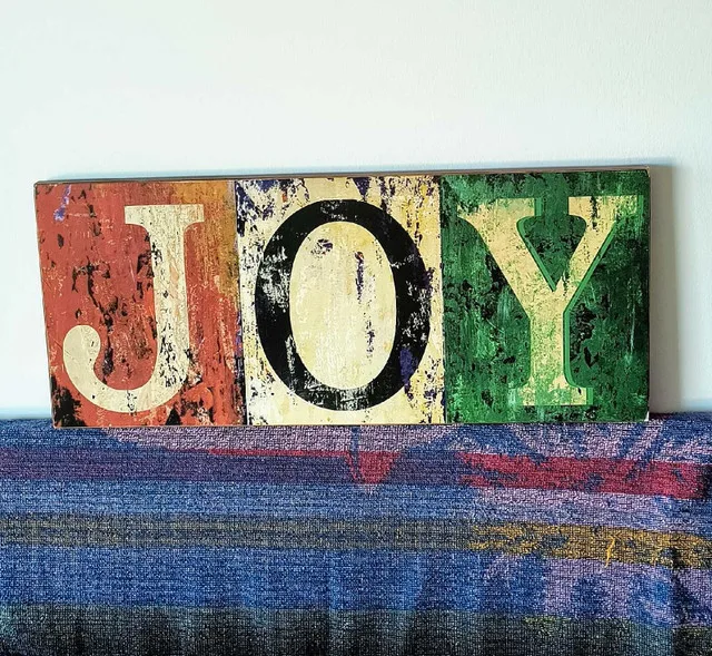 "JOY" Wall Hanging/Art thumbnail