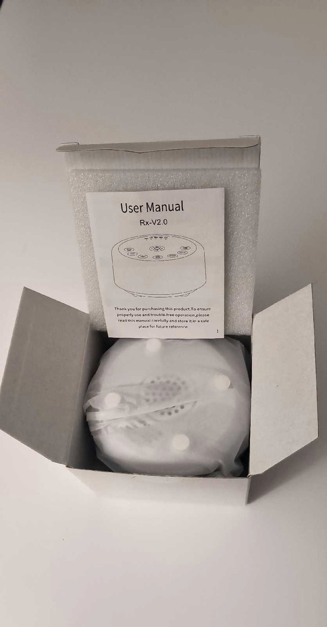 NEW-White Noise Sleep Sound Machine ~ 30 Sounds ~ 12 Colours - photo 2