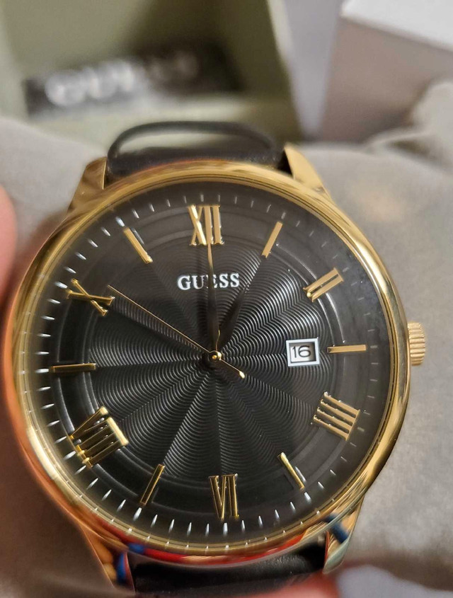 Guess Men's Watch ~ New (U0972G2) Black and Gold-Tone - photo 3