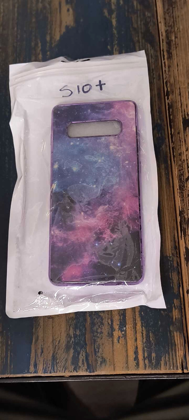 S10+ Mobile/Cellphone Pink /Purple Space Nebula Case