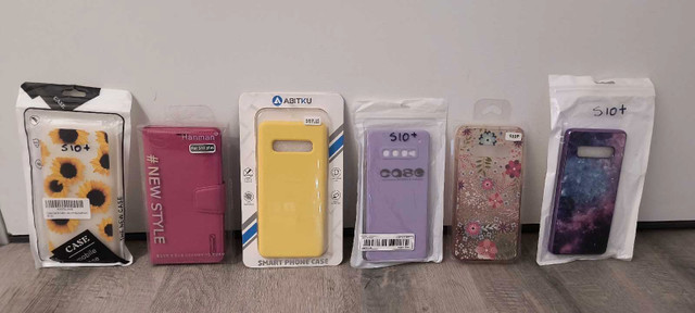 NEW S10+ Mobile/Cellphone Cases (X6) VARIOUS