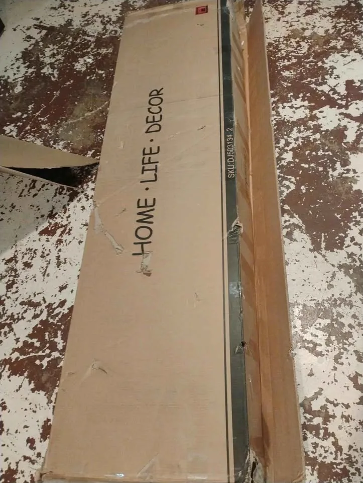 ADORNEVE king size bed frame, with LED lights New -CASH ONLY- image indicator(4)