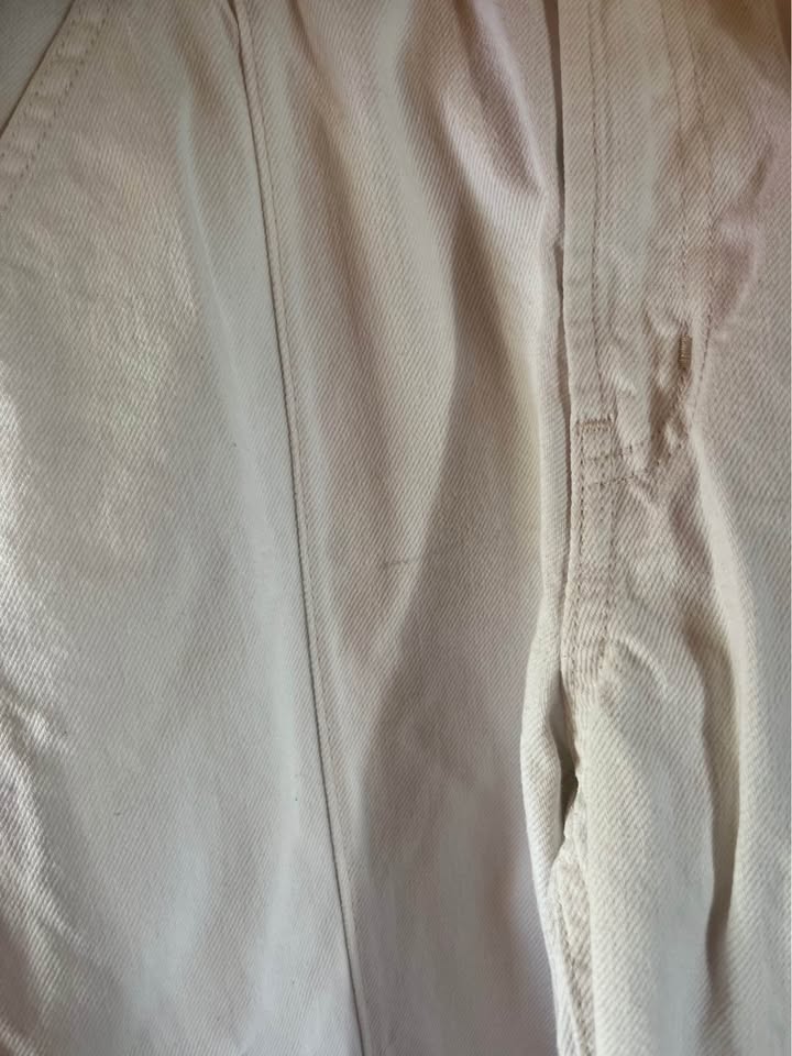 GAP white cargo wide leg pants - photo 4