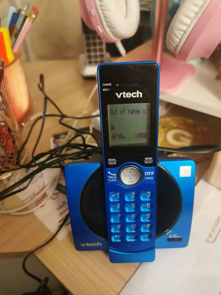 Blue VTech Cordless Phone image indicator(2)