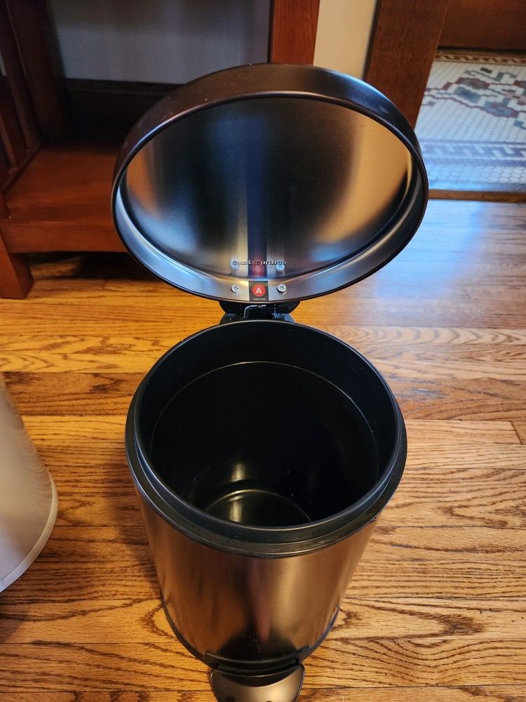 SimpleHuman 4.5L Round Step Trash Can Bronze - photo 3