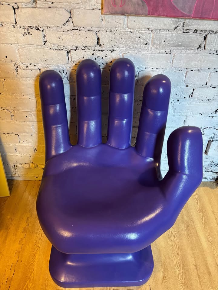 Purple Hand Chair - photo 2