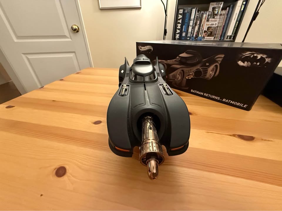 Hot Wheels Batman Returns 1:18 Scale Batmobile - photo 5