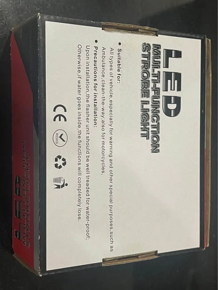 New LED Multi-Function Strobe Light For Vehicle image indicator(4)