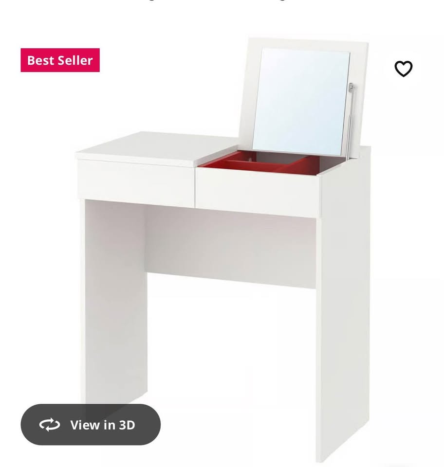 IKEA makeup vanity/table - photo 4
