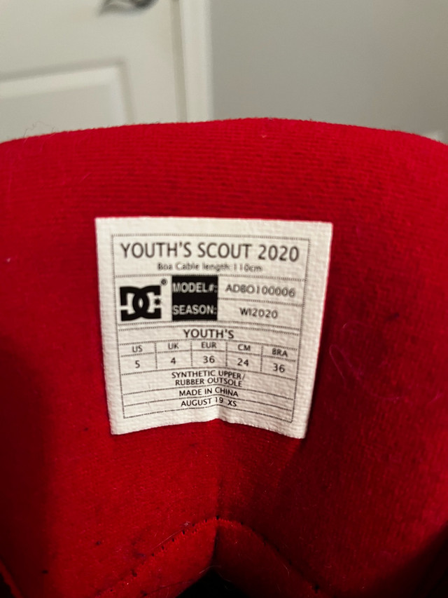 DC Youth Scout BOA Boots - 5.0 - photo 3