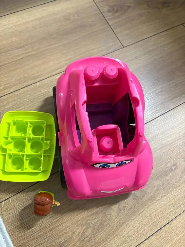 Car with detachable person and roof image indicator(3)