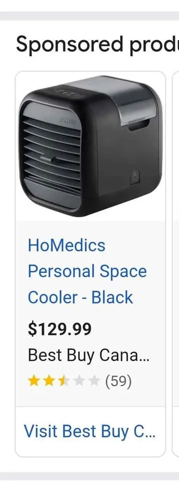 HoMedics MyChill PAC-25-EU2 Air Cooler image indicator(4)