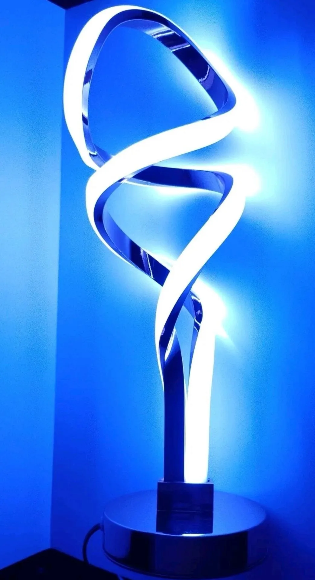 Modern LED Table Lamp, RGB & Warm White Dimmable thumbnail