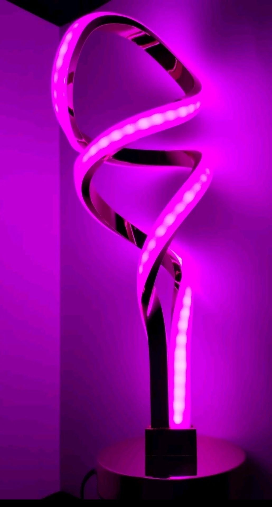 Modern LED Table Lamp, RGB & Warm White Dimmable - photo 2