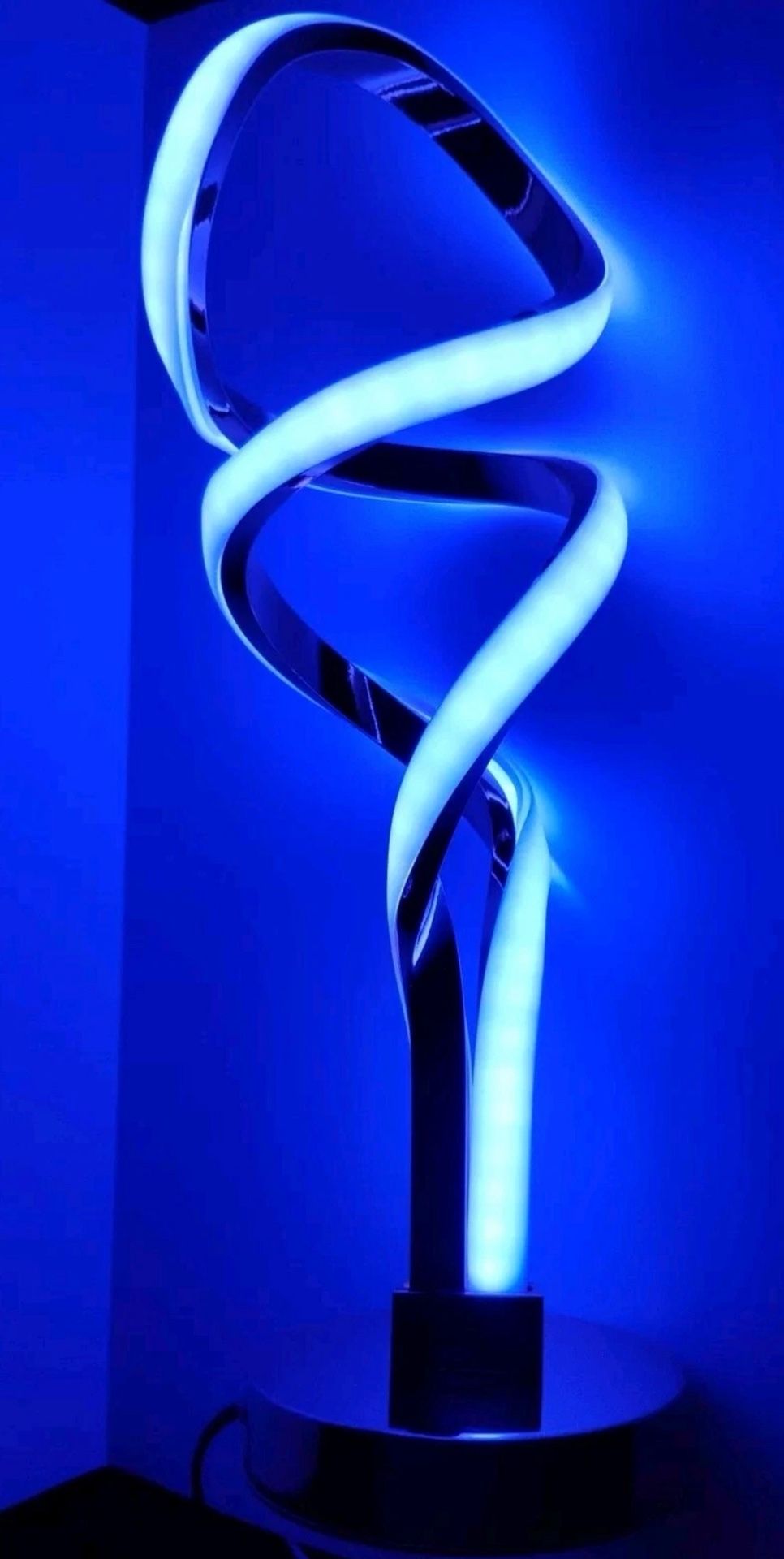 Modern LED Table Lamp, RGB & Warm White Dimmable - photo 3