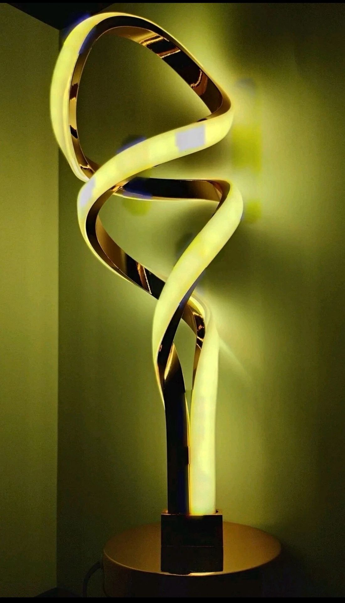 Modern LED Table Lamp, RGB & Warm White Dimmable - photo 5