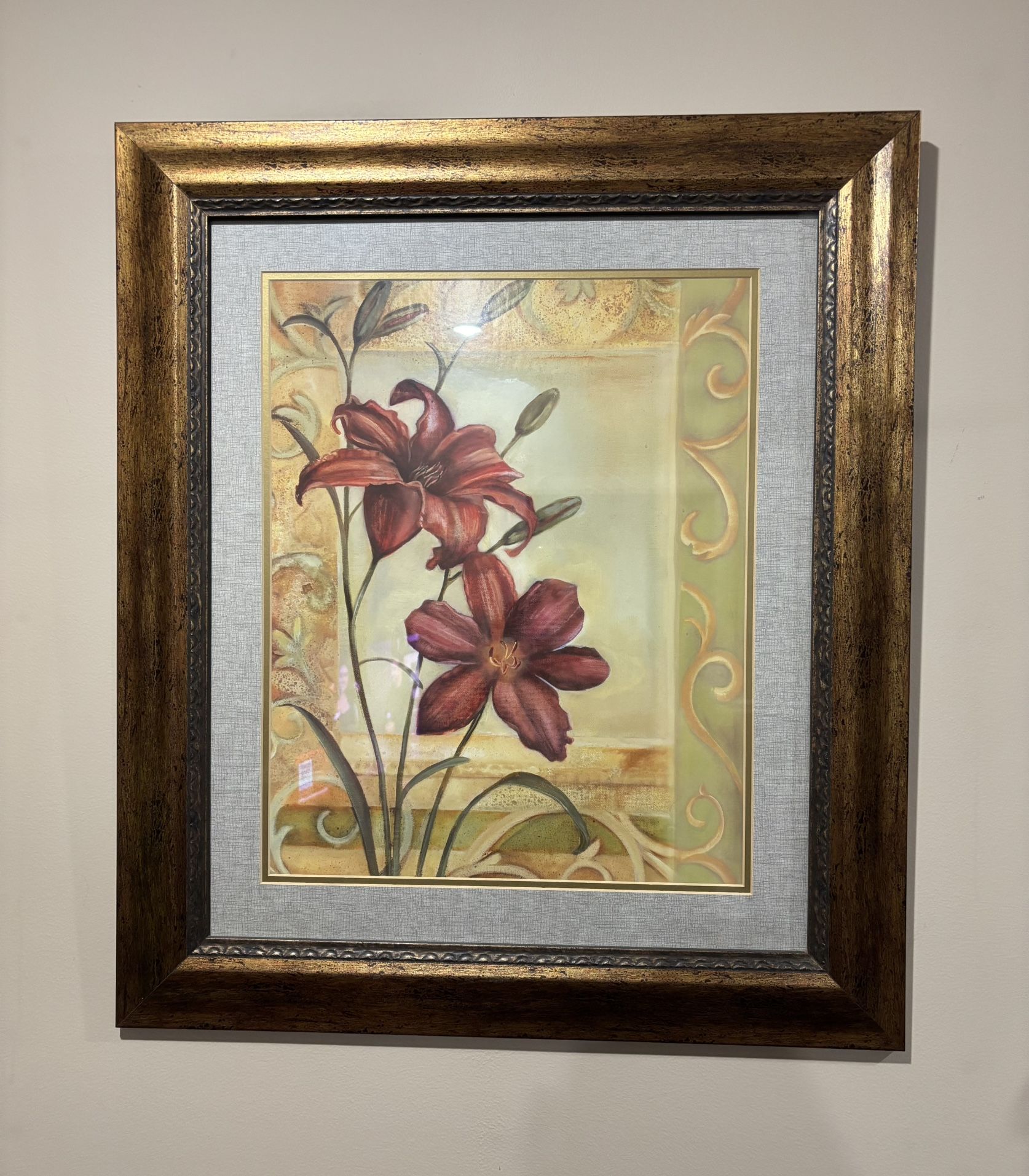 Lily Frame with light Candles Set (Home interiors) - photo 3