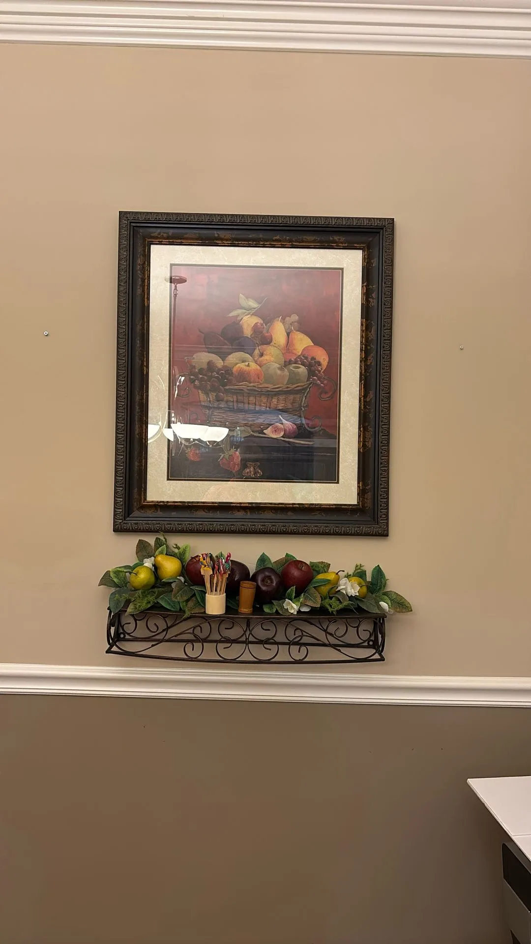 Fruit Framed Print with Metal Shelf thumbnail