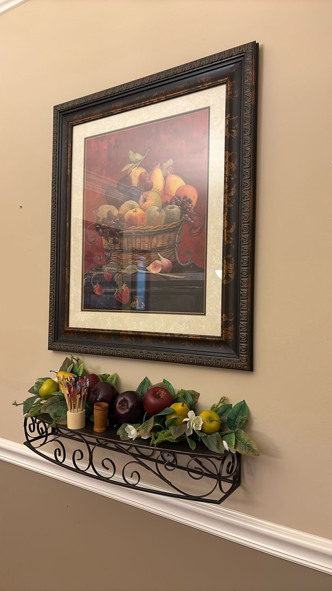 Fruit Framed Print with Metal Shelf - photo 3