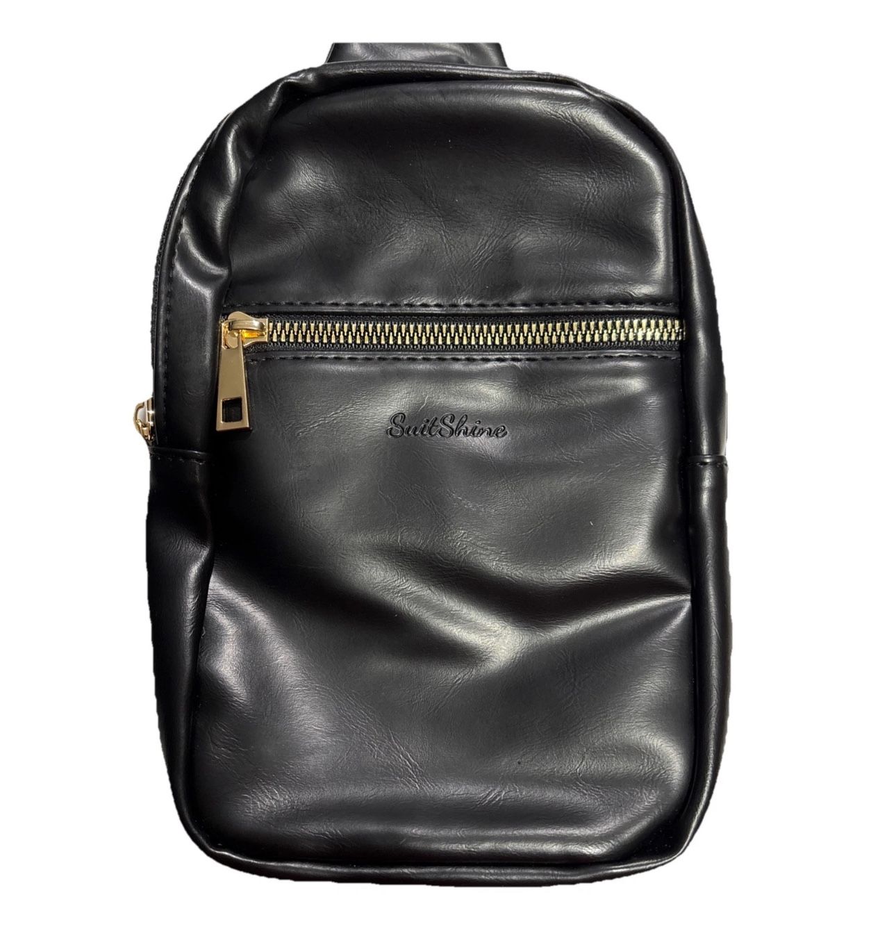 Chest Bag Sling Crossbody Black Guitar Strap Zip Pockets New - photo 4