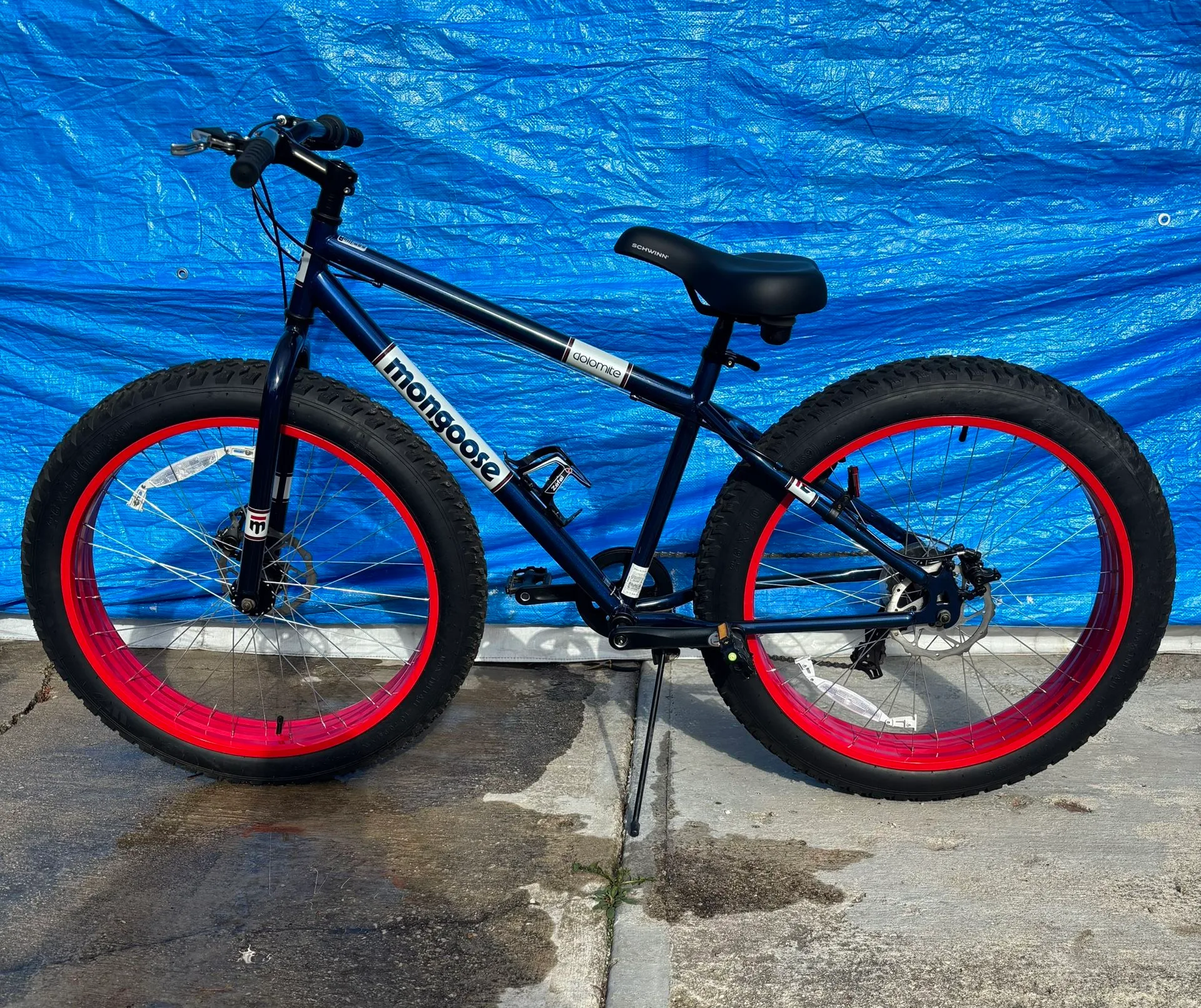 Mongoose Dolomite Fat Tire Mountain Bike 26” thumbnail