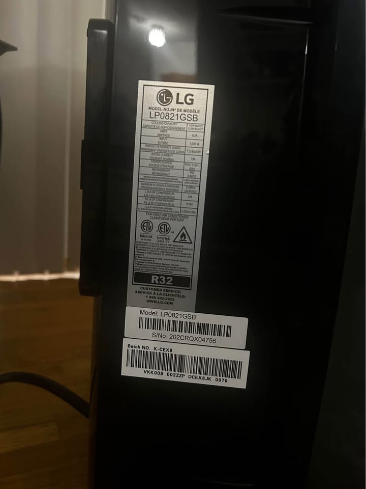 LG Portable AC - photo 2