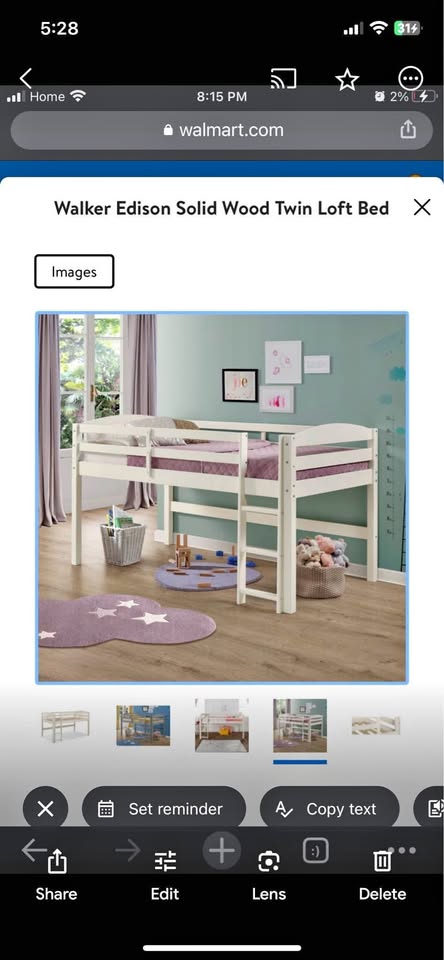 Manor Park Twin Loft Bed - photo 5