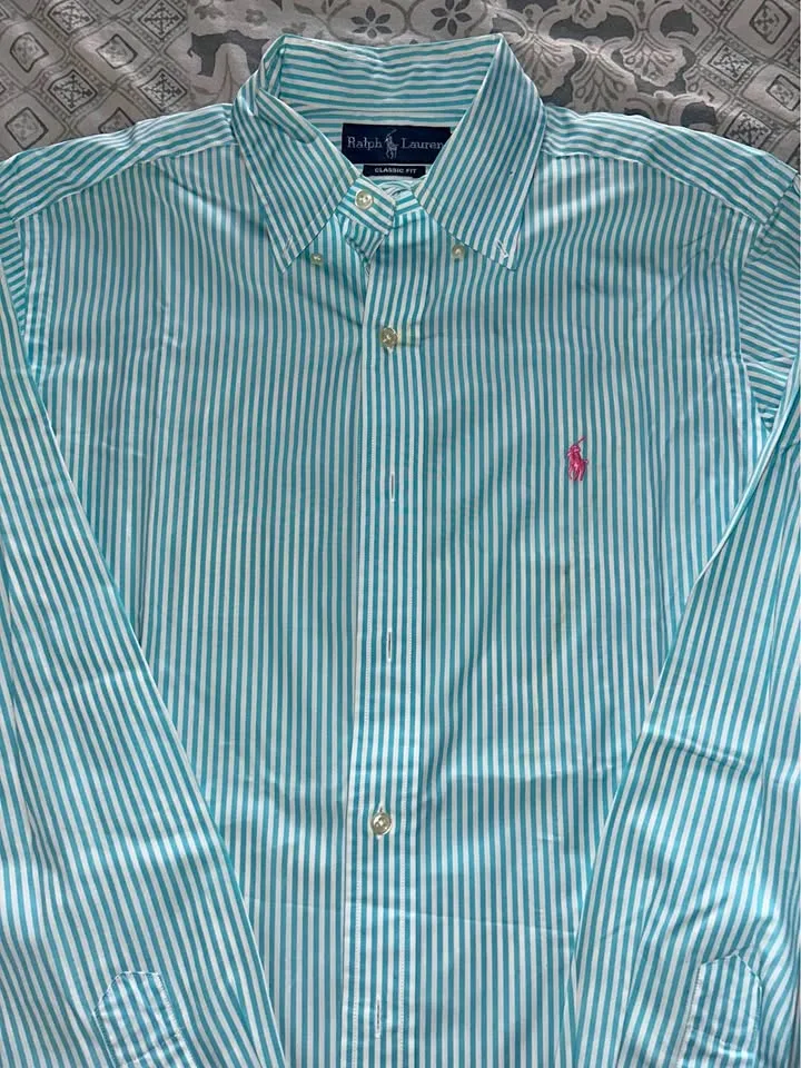 Ralph Lauren Classic Fit Striped Shirt - M/M thumbnail