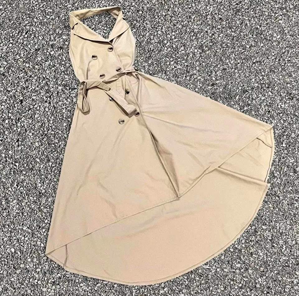 FRANCOMINA SLEEVELESS DRESS MIDDLE LENGTH size M thumbnail