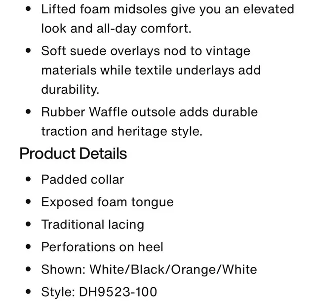 Nike Waffle Debut Shoes - Women’s - Size 7.5 image indicator(3)