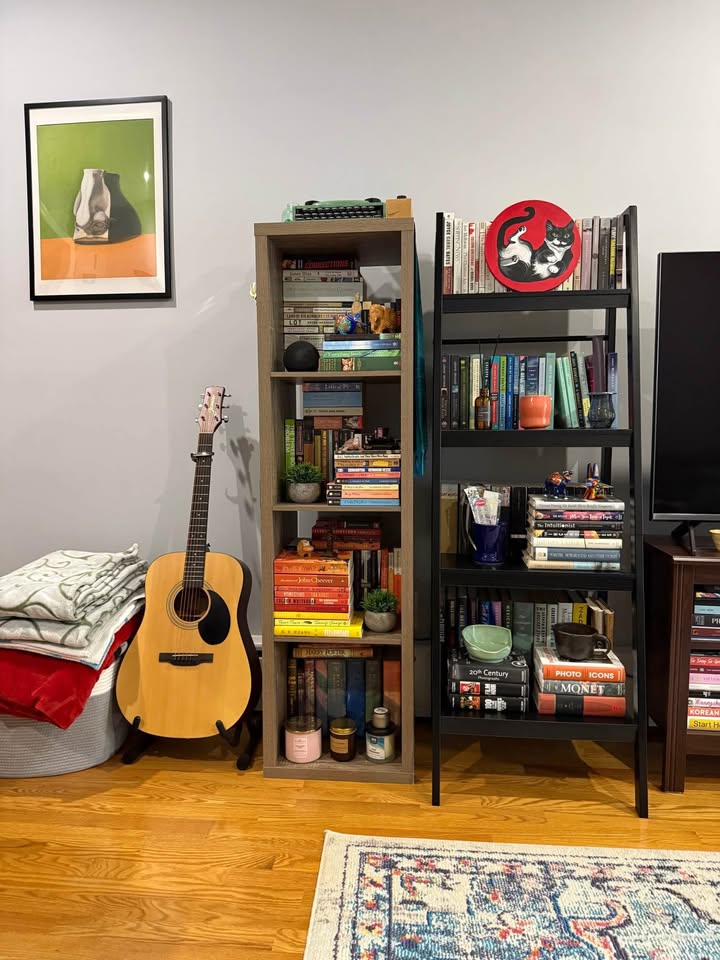 Tall 4 cube shelf gray - photo 2