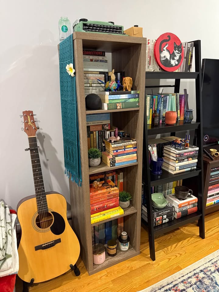 Tall 4 cube shelf gray - photo 4