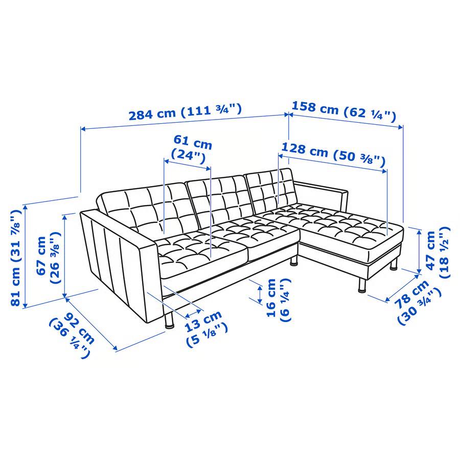 Light Green Sectional Couch - photo 4