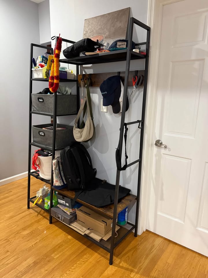 Hallway bench/shelf/coat rack - photo 3