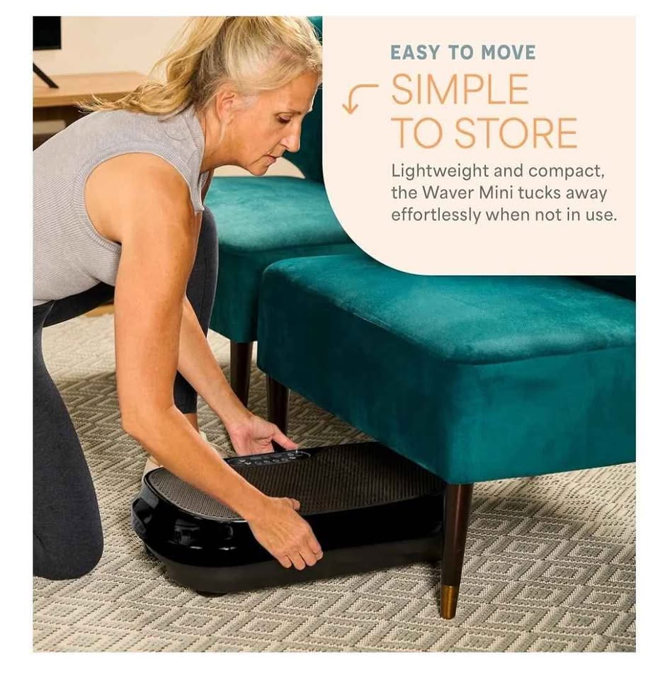 LifePro Waver Mini Vibration Plate Exercise Machine - photo 4