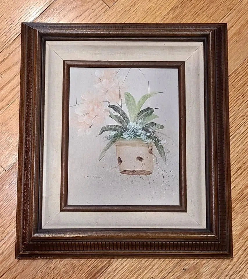 Artistic Interiors Orchids in Hanging Pot William Jones thumbnail