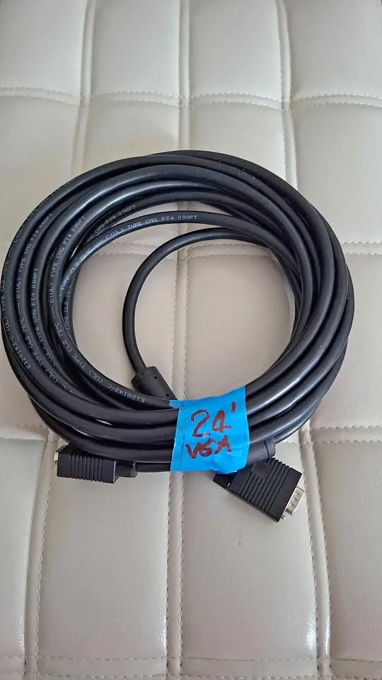 VGA CABLE,  24 FT. Rupert St at Kingsway thumbnail