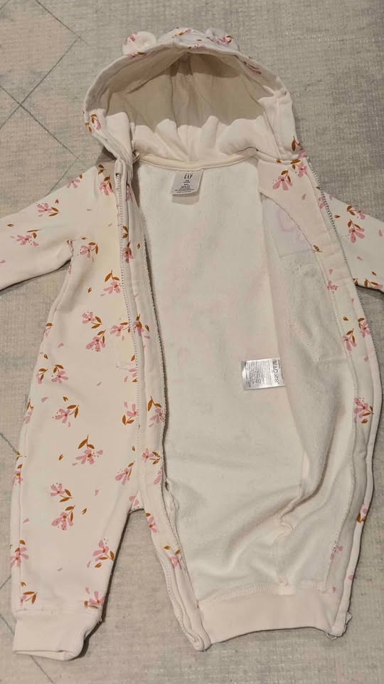GAP Cotton/Fleece Footless One-Suit 3-6M - photo 4