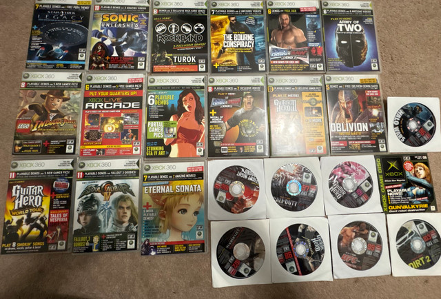 Lot of Xbox 360 Demo Discs