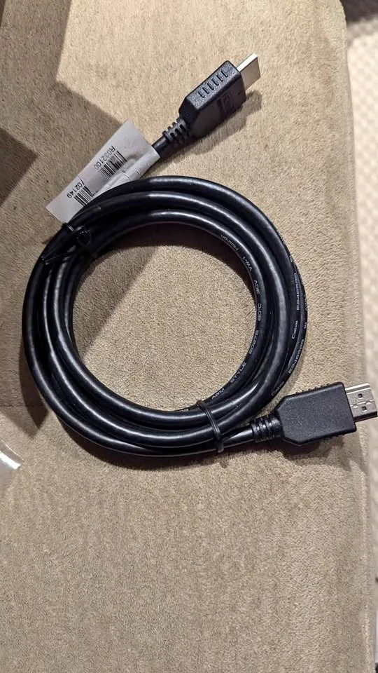 HP HDMI Cable – High-Speed 6ft (Model 9T445-001) thumbnail