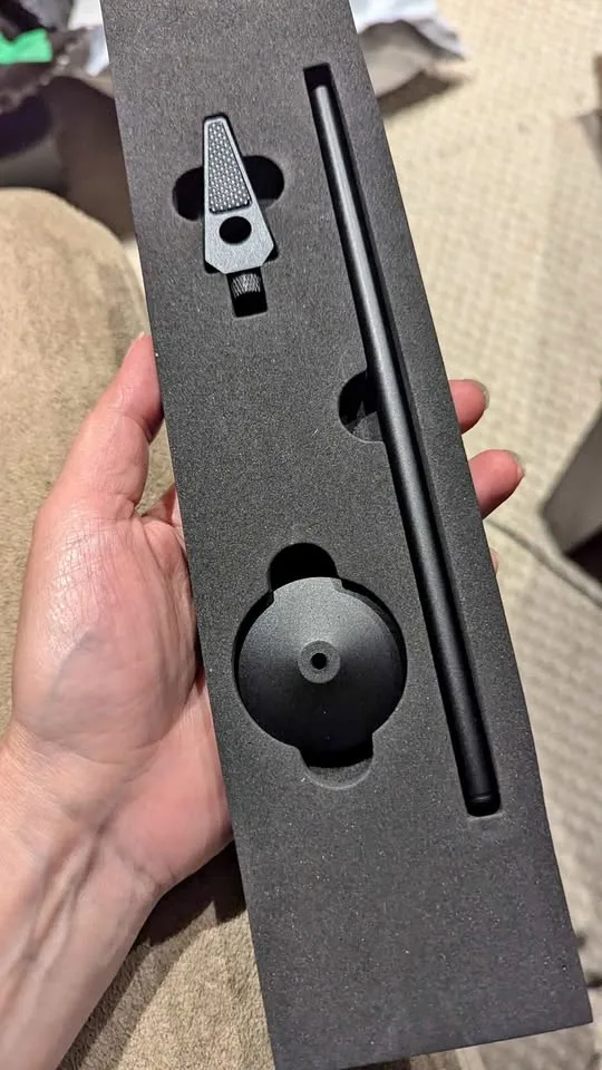 upHere GPU Support Bracket - Adjustable Aluminum (Black) thumbnail