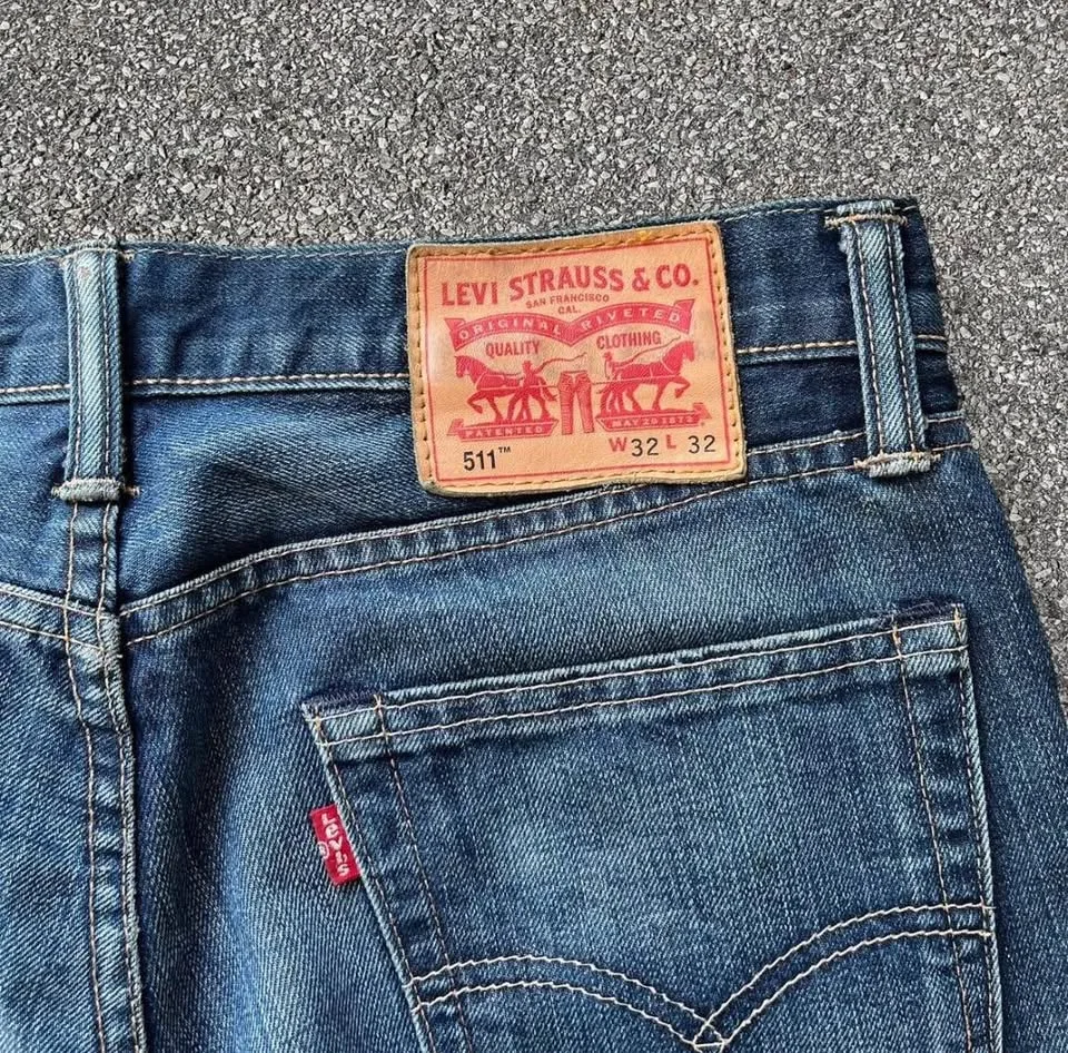 DISCONTINUED Levi’s WASTE<LESS™ distressed 511s (#skinny) image indicator(4)