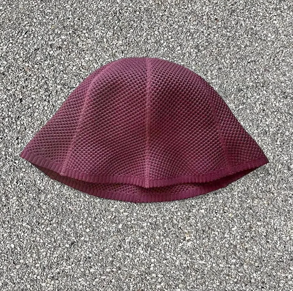 Cos Burgundy bucket hat thumbnail